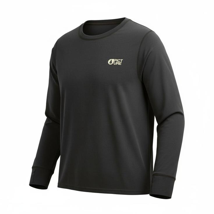 Picture Sous-vêtement technique Nangha Top Black Présentation