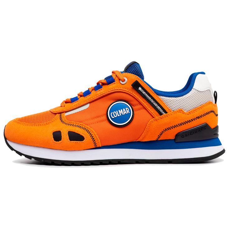 Colmar Chaussures Travis Sport Colors Orange Royal Blue Light Beige 