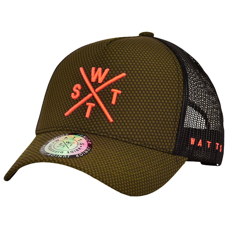 Watts Cap Tribe Kaki Carbon Print Präsentation