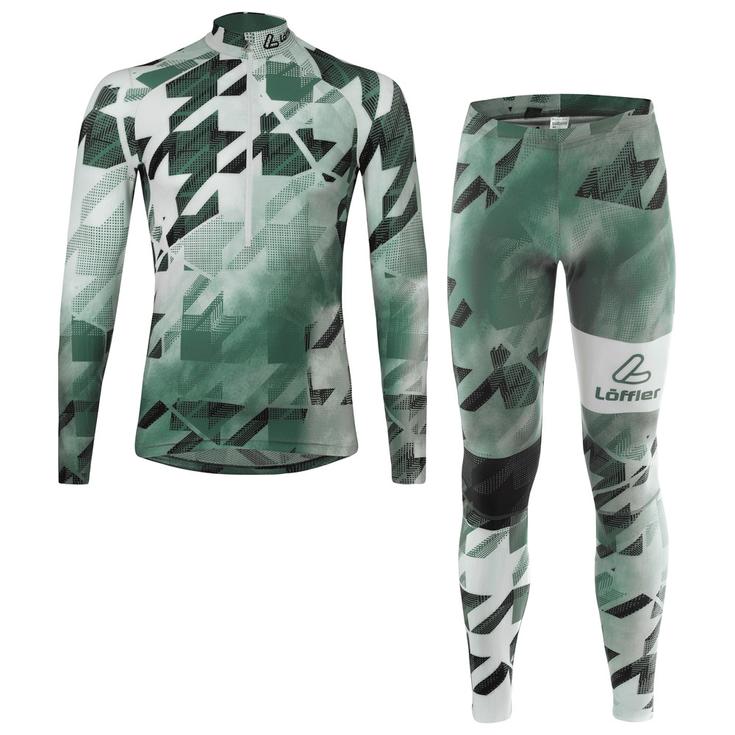 Loffler Nordischer Overall Integral Racesuit Worldcup 25 Pine Präsentation