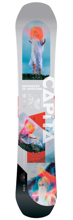 Capita Planche Snowboard Board Defenders Of Awesome 148 Dos