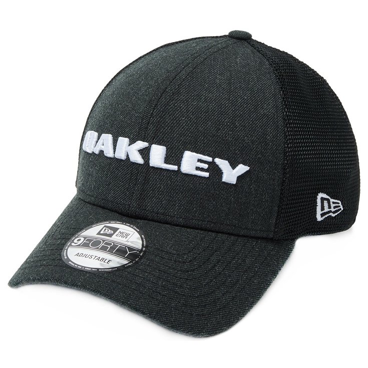 Oakley Gorra Heather New Era Hat Blackout Presentación