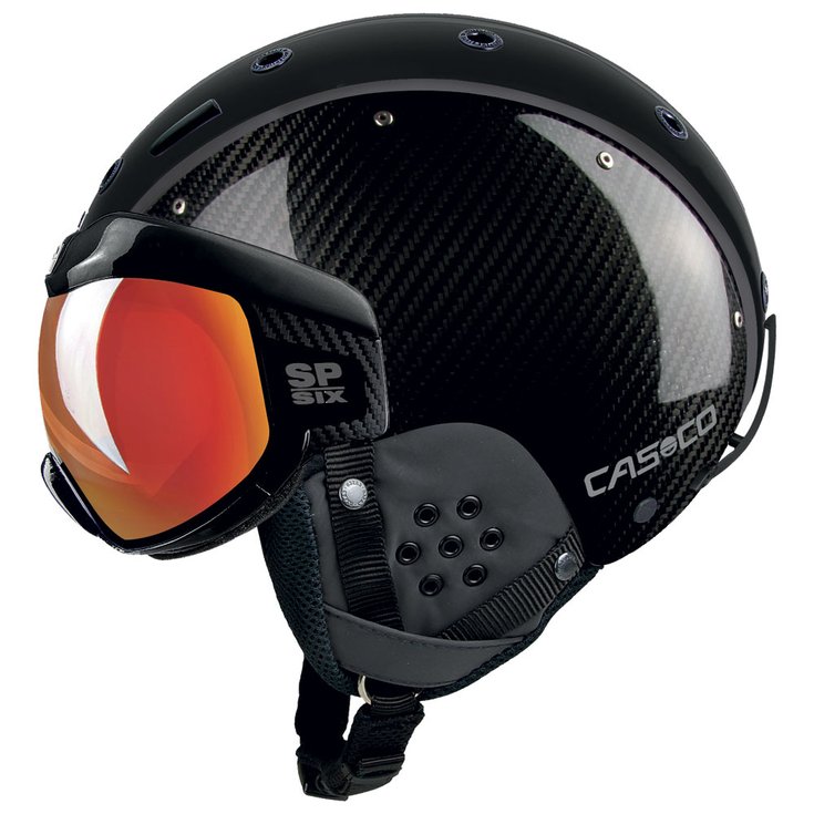 Casco Casque visière Sp-6 Visor Limited Carbon Black Présentation