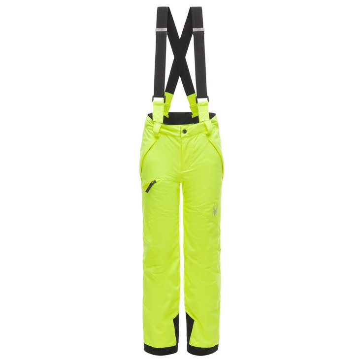 Spyder Pantalon Ski Propulsion Bryte Yellow Black Présentation