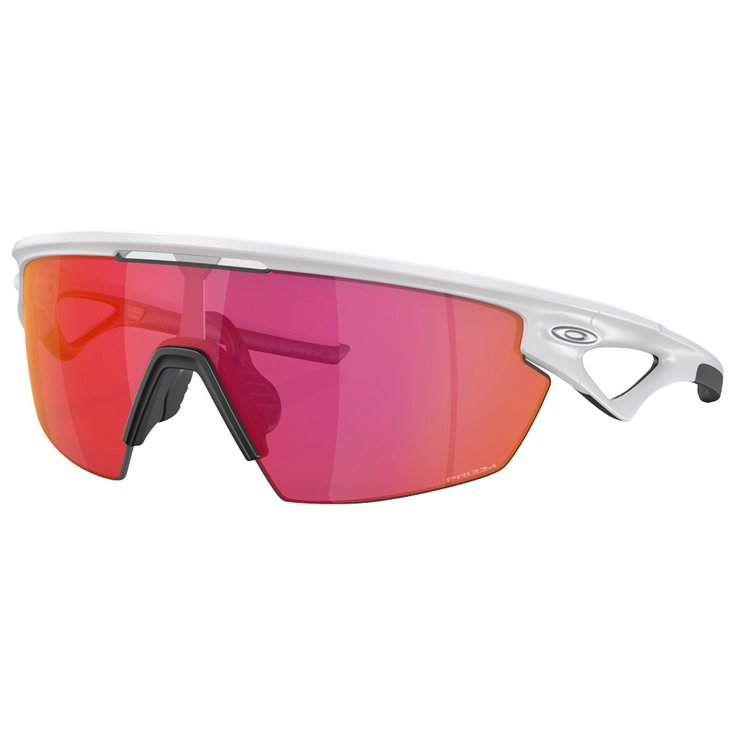 Oakley Lunettes de soleil Sphaera Matte White Prizm Field Présentation