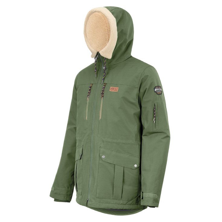 Picture Ski Jacket Vermont Army Green Overview