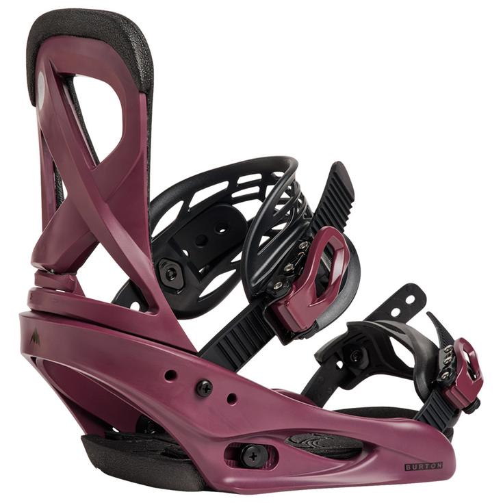 Burton Snowboardbindung Scribe Rum Raisin Präsentation