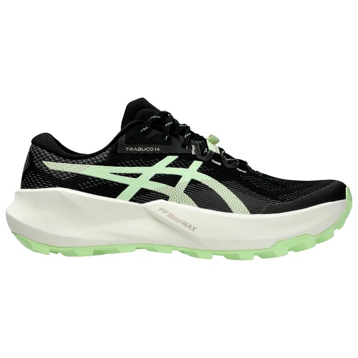 Asics Trailschoenen Trabuco 14 Black Illuminate Yellow Voorstelling