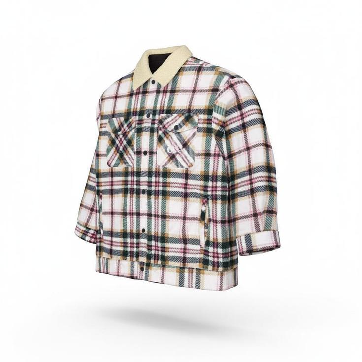 Picture Blouson Street Gaiby Pearl Gray Print Présentation