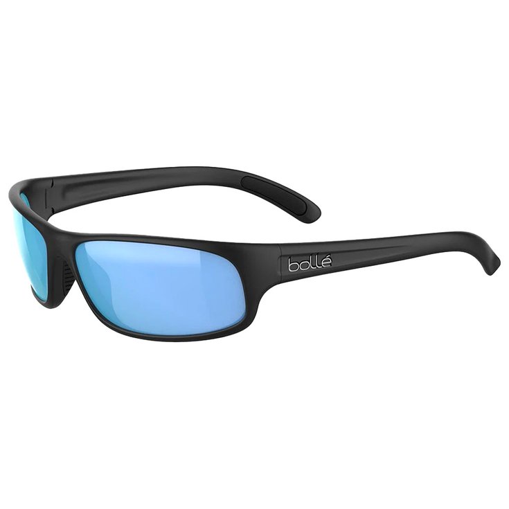 Bollé Gafas Anaconda Black Matte Sky Blue Polarized Presentación