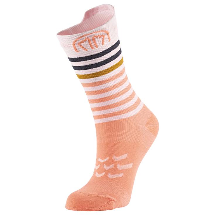 Sidas Socks Run Anatomic Light Crew Lady Pink White Pink Overview