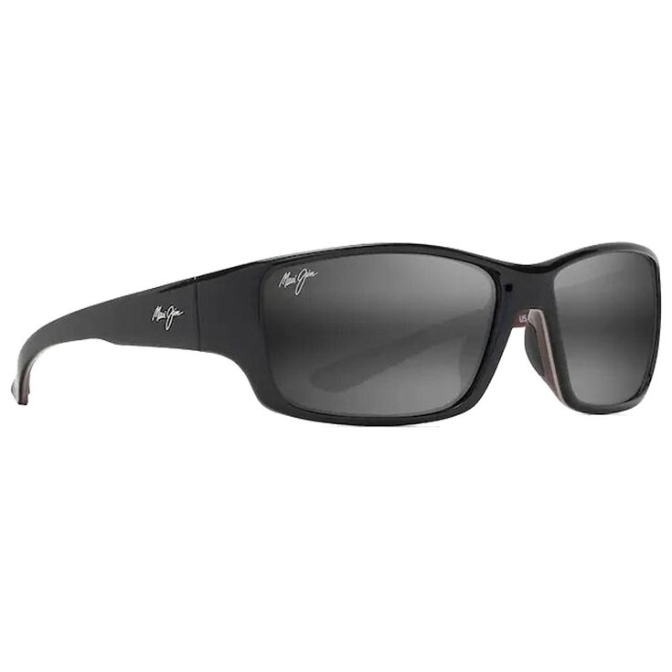 Maui Jim Local Kine Soft Black with Sea Blue and Grey Gris Neutre Voorstelling