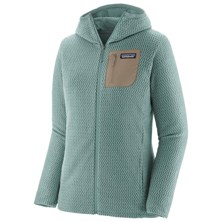 Patagonia Fleece Women's R1 Air Full-Zip Hoody Thermal Blue Präsentation