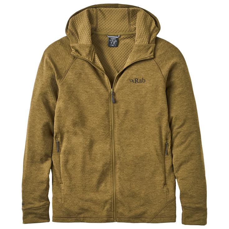RAB Pile Nexus Hoody Oak Presentazione
