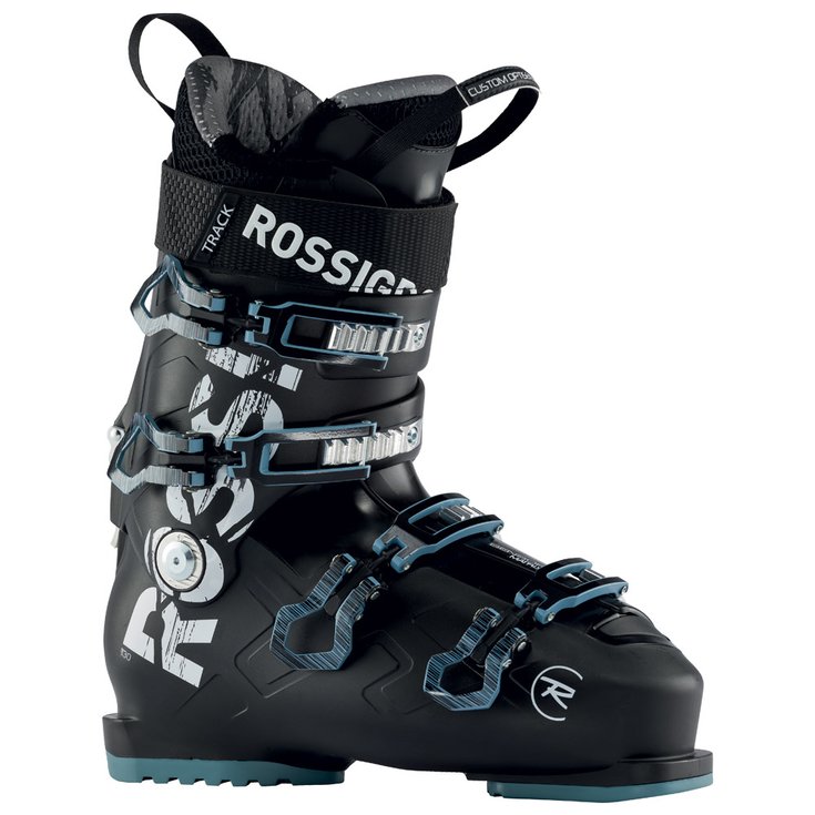 Rossignol Chaussures de Ski Track 130 Black Blue Profil