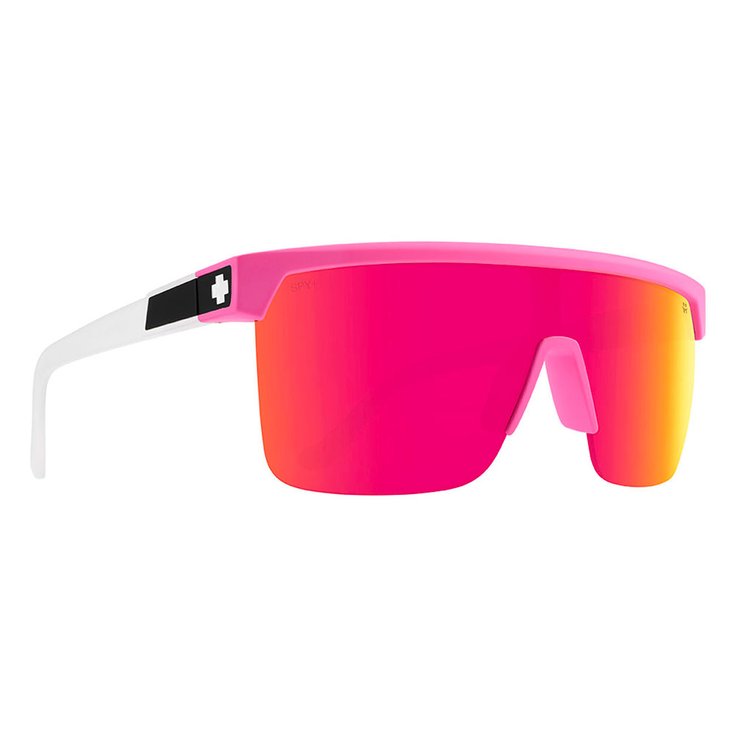 Spy Sunglasses Flynn 50/50 Matte Pink Matte Translucent White Happy Bronze Pink Mirror Overview