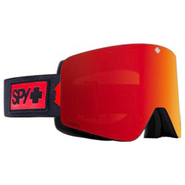 Spy Máscaras Marauder Night Rider Matte Black Happy Bronze Red Spectra + Clear Presentación