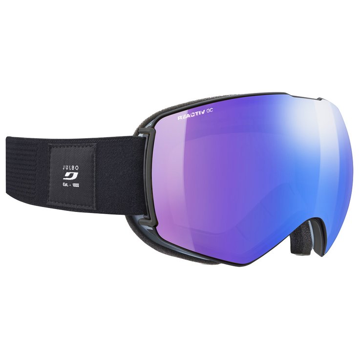 Masque de Ski Julbo Lightyear Noir Gris Reactiv 1-3 Glare Control - Hiver  2025 | Glisshop