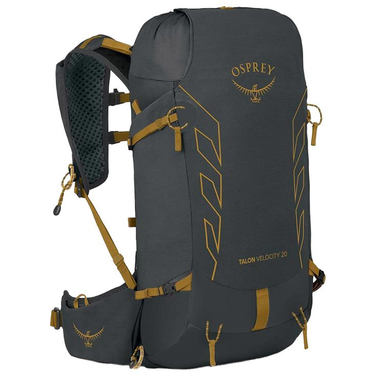 Osprey Backpack Talon Velocity 20 Dark Charcoal Tumbleweed Overview