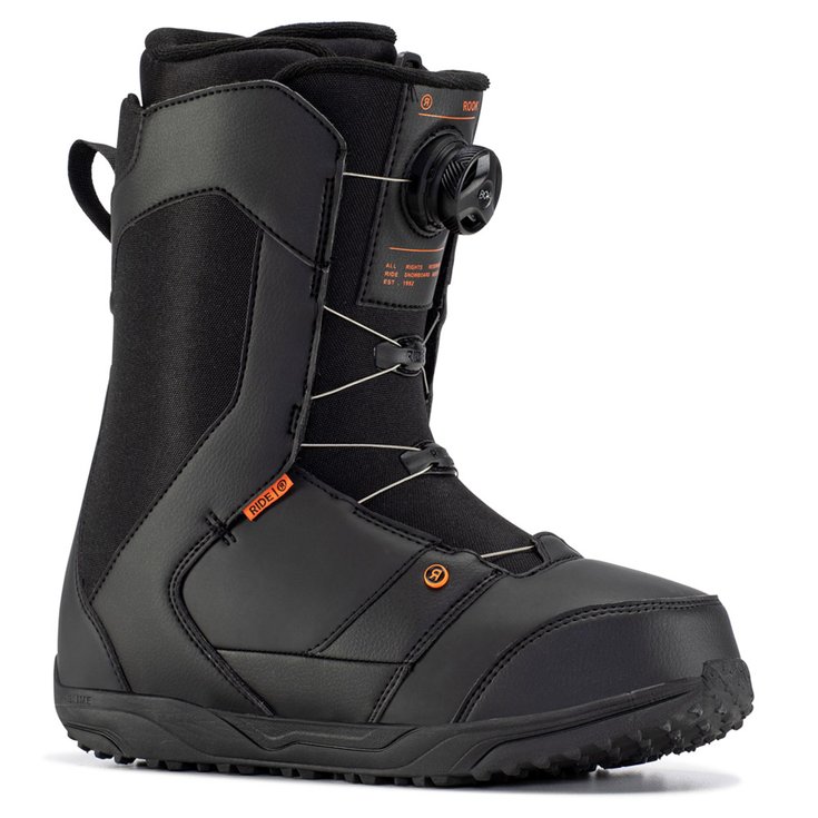 Ride Boots Rook Black Voorstelling
