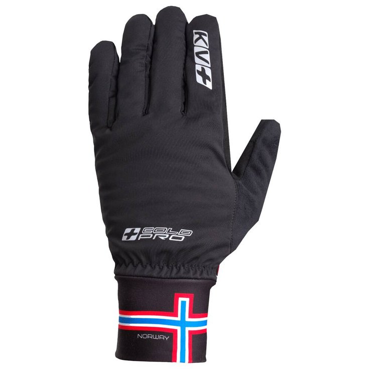 KV+ Handschoenen noordse ski Cold Pro Black Norway Voorstelling