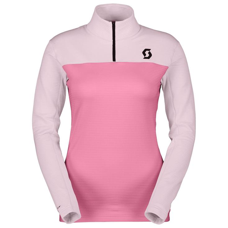Scott Fleece Pullover W's Defined Light Paradise Pink Bliss Pink Präsentation