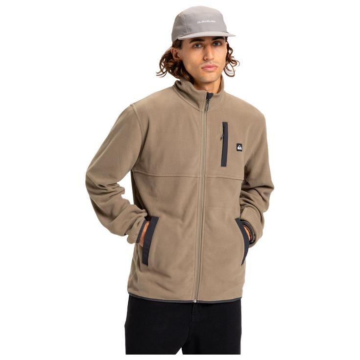 Quiksilver Fleece No Destination Full Zip Fallen Rock Overview