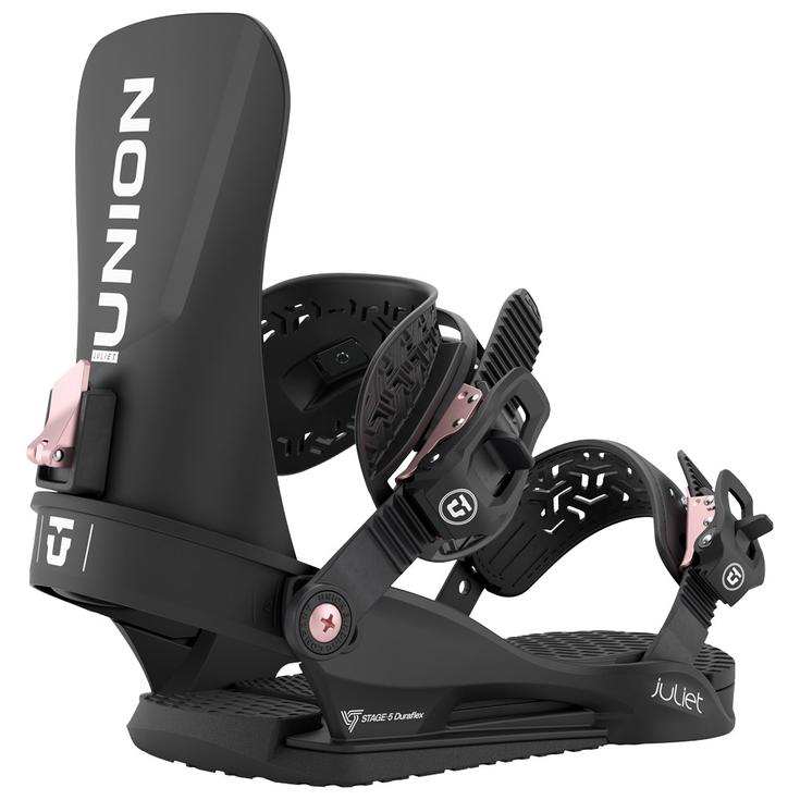 Union Attacchi Snowboard Juliet Black Presentazione