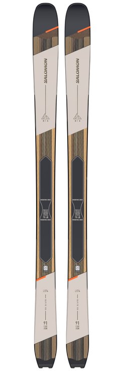 Salomon Ski de randonnée Mtn 91 Carbon Détail