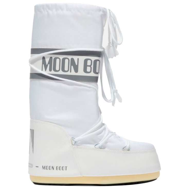 Moon Boot Chaussures après-ski Nylon Blanc Jr Présentation