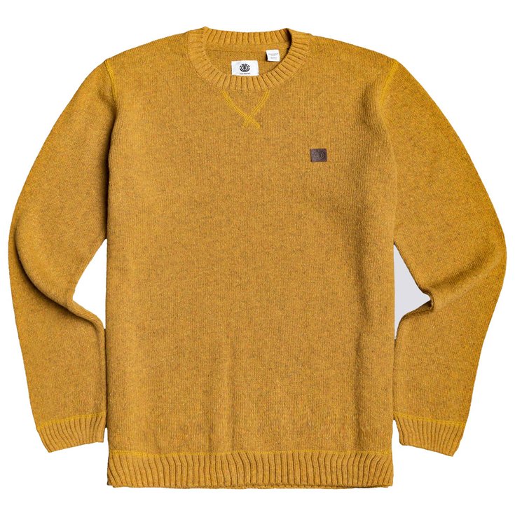 Element Sweater Kayden Old Gold Overview