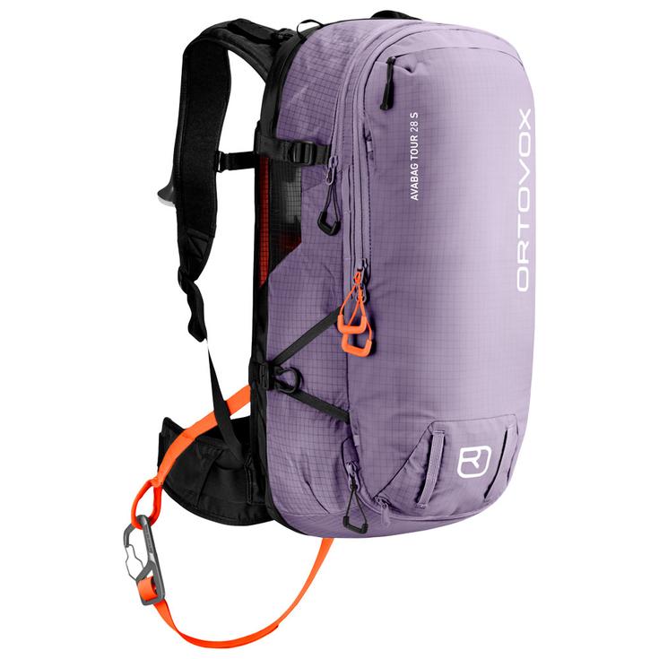 Ortovox Mochila airbag Avabag Litric Tour 28S Lush Lavender Presentación