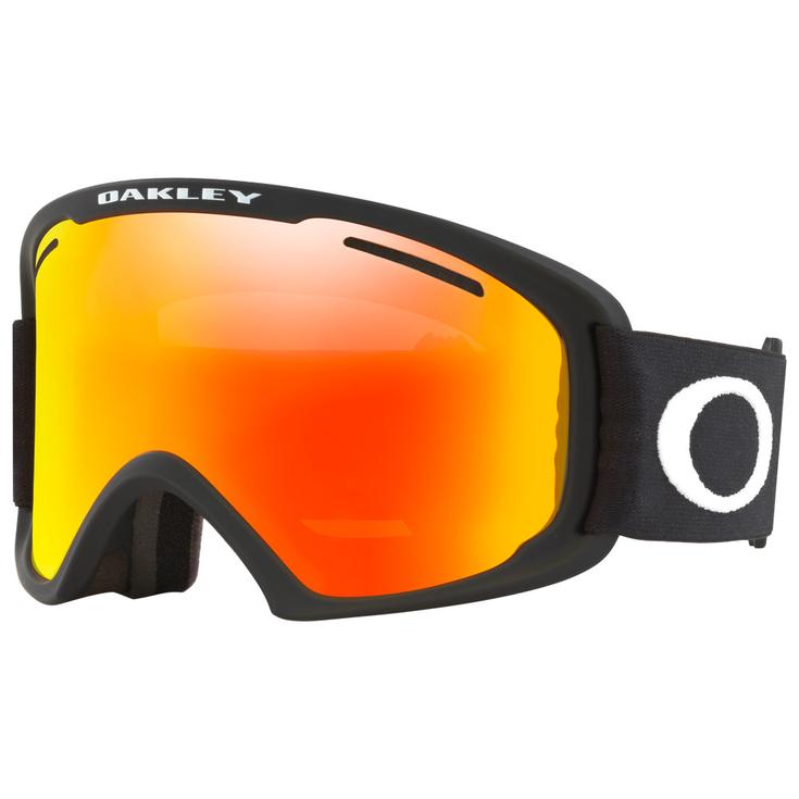 Oakley Máscaras O-Frame 2.0 Pro L Black Fire Iridium + Persimmon Presentación