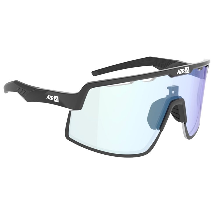 AZR Sunglasses Speed Rx Noire Vernie Photochromique Irisé Bleu Overview