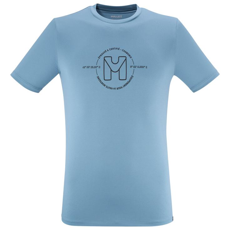 Millet Maglietta da trekking Ubic Light Tee Shirt Short Sleeve M Coronet Blue Presentazione