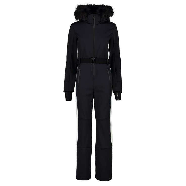 CMP Ski Suit Woman Suit Zip Hood Nero Overview
