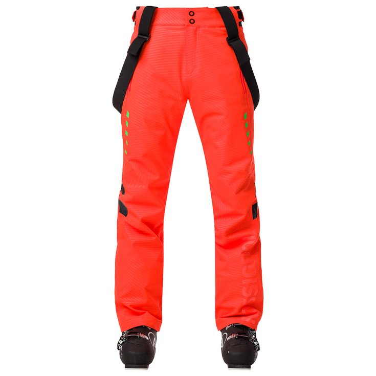 Rossignol Ski pants Hero Course Neon Red Overview