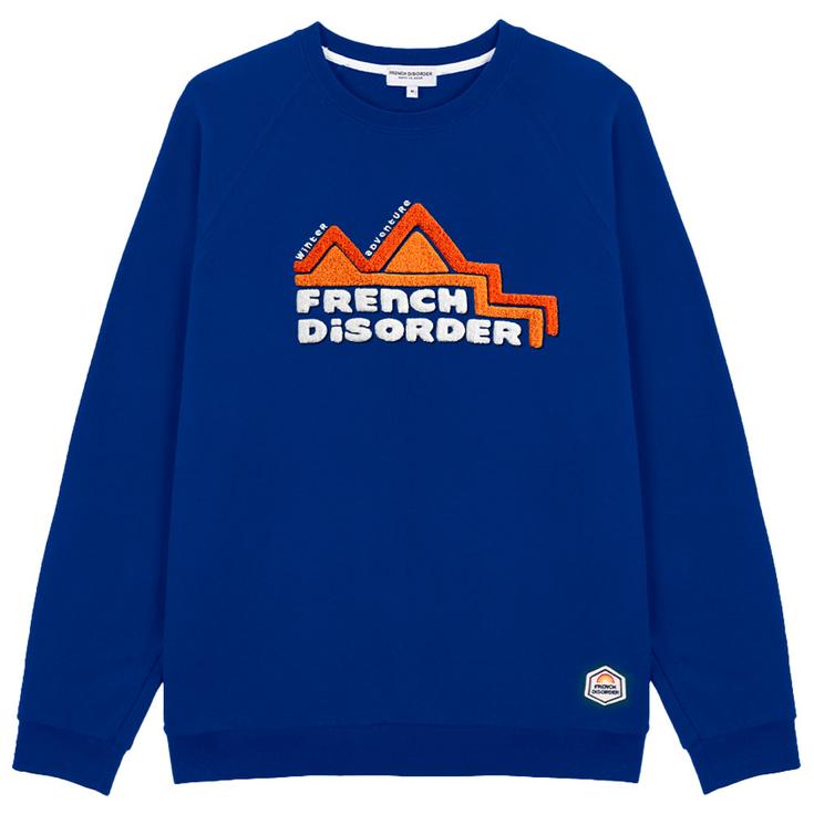 French Disorder Sweatshirt Clyde Warmy Fd Tops Royal Blue Overview