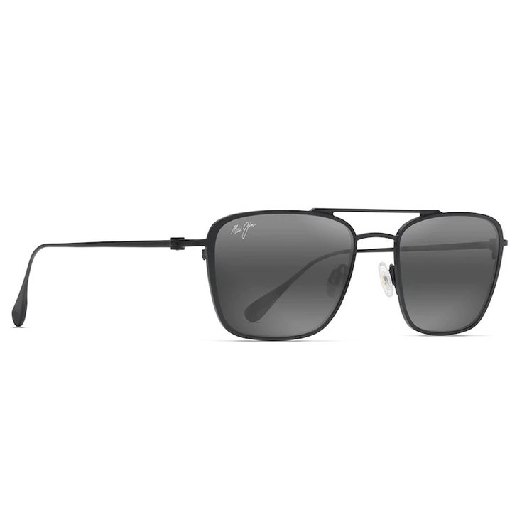 Maui Jim Gafas Ebb and Flow Matte black Grey Maui Brilliant Neutral Grey Presentación