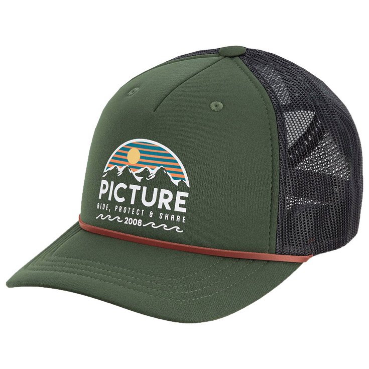 Picture Casquettes Kuldo Truck Pine Green Overview