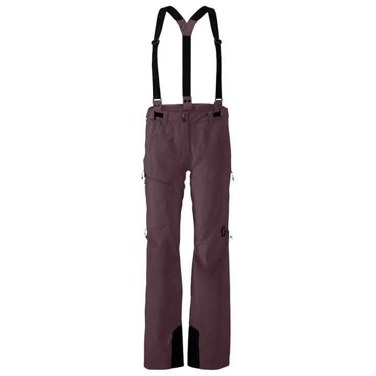 Scott Ski pants W's Explorair 3L Pant Cocoa Red Overview