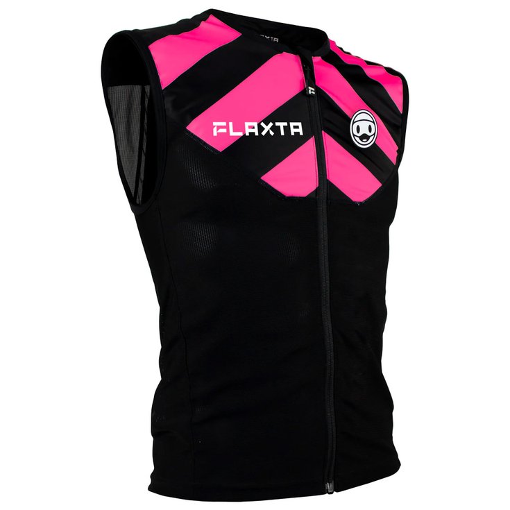 Flaxta Protection dorsale Behold Junior Black Birght Pink Présentation