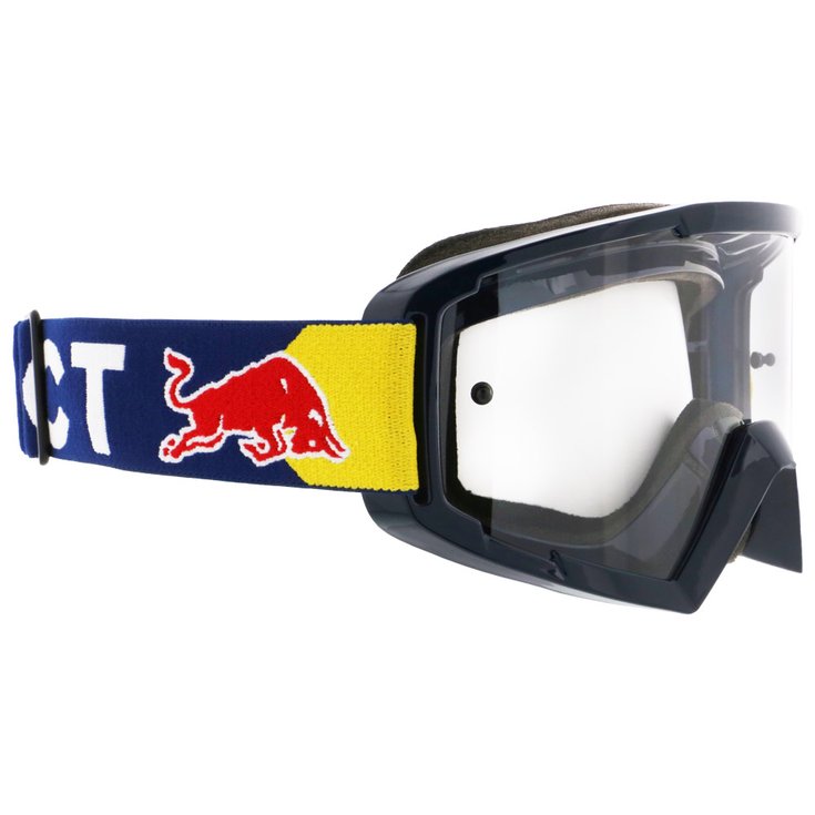 Red Bull Spect Masque VTT Whip Shiny Dark Blue Clear Présentation