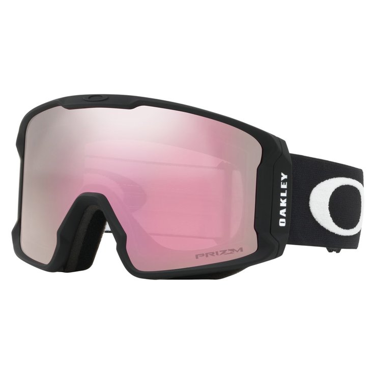 Oakley Masque de Ski Line Miner L Matte Black Prizm Hi Pink Présentation
