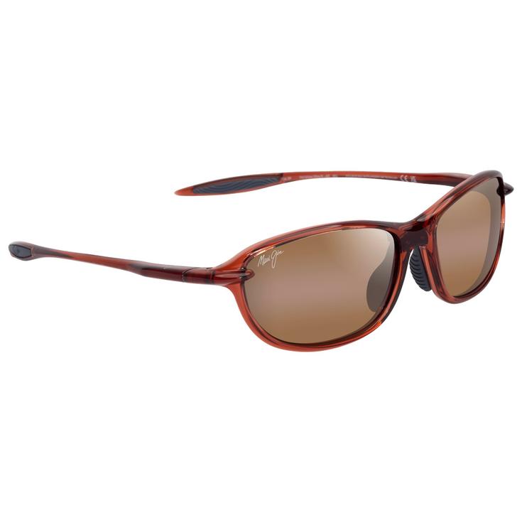 Maui Jim Hookipa Ultra R Asian Fit Shiny Trans Brown Hcl Bronze MauiUltra 