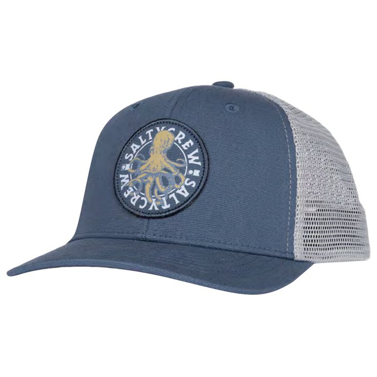 Salty Crew Gorra Tentacles Boys Retro Trucker Slate Presentación