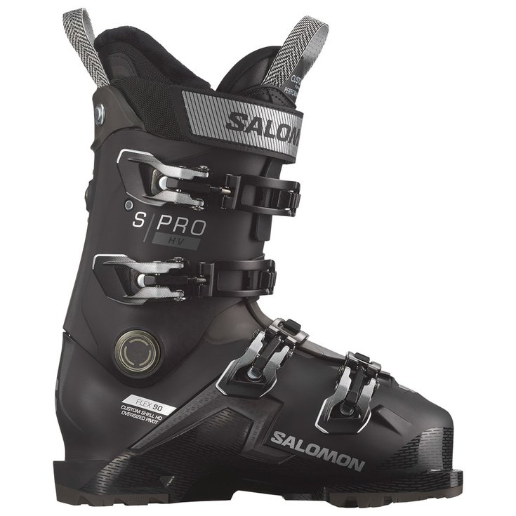 Salomon Chaussures de Ski S/Pro Hv 90 W Gw Black Silver Met Beluga Dos