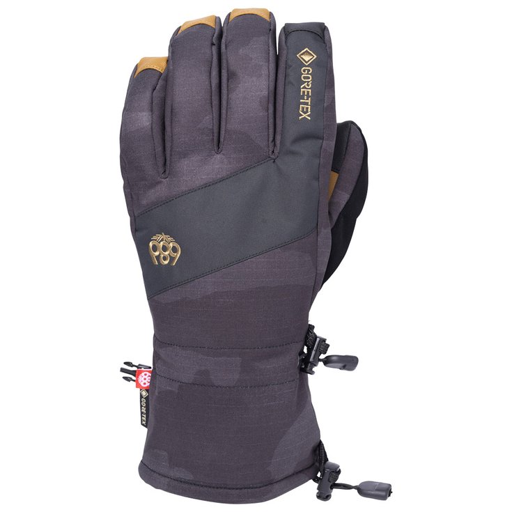 686 Gant Gore-Tex Linear Glove Black Camo Présentation