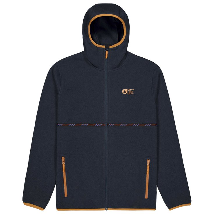 Picture Fleece Ambroze Fleece Dark Blue Voorstelling