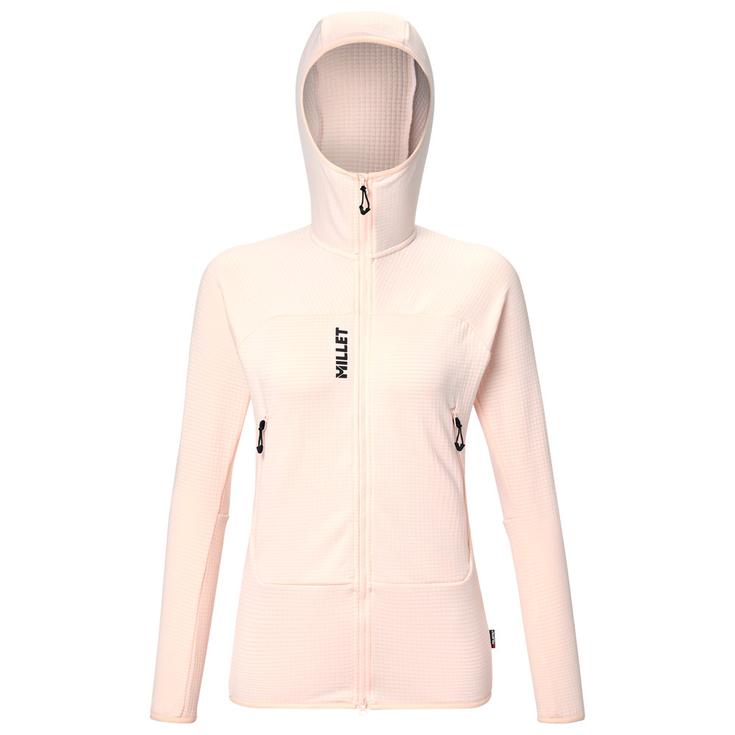 Millet Fusion Grid Hoodie W Vanilla Cream 